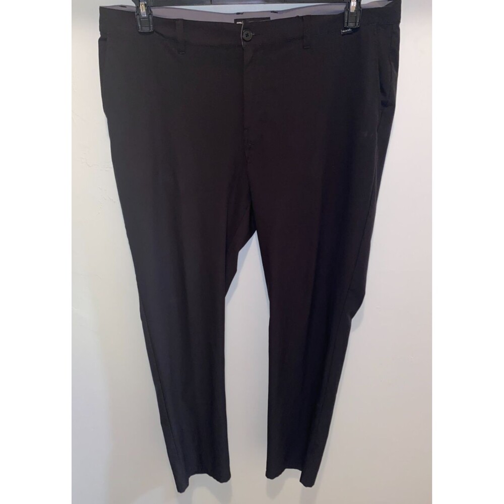 Travis Mathew Pants Men's 40 Black polyester spandex stretch
